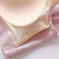 thumbnail image 4 of YWDJ Comfort Bras for Women Pullover Workout Bras No Wires Gym Bras Wide Strap Full Coverage Yoga Bras Push up Low Support Wrap Lounge Bras Padded Sleep Bras Comfy Solid Bras Pink One Size, 4 of 8