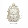 thumbnail image 2 of School Backpack Backpack for Adults Cute Lightweight Student Backpack Casual School Daypack, 2 of 2