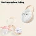 thumbnail image 6 of YiJuHui 1pcs Silicone Pacifier Clip Holder with Case, Cute Cartoon Design, Soft Elastic Teether Leash, Secure Drop-Resistant, Portable Storage for Travel and Daily Use, 6 of 9