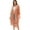 Orange, variant on Women's Crochet Long Vest Boho Sleeveless Kimono Cardigan Swimwear Cover up