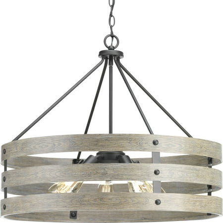 

Gulliver Collection Five-Light Graphite Coastal Pendant Light