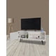 thumbnail image 1 of Mueble Mesa para TV con Puerta DECOMOBIL Moderno Blanco, 1 of 5