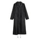 thumbnail image 2 of Chubasquero con capucha, impermeable, rgo, plegable, ligero, para mujeres adolescentes - XL negro Colcomx impermeables con capucha para mujer, 2 of 8