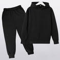 thumbnail image 2 of Taybagh Girls Outfits 5t Girls Clothes Long Sleeve Kids Sports Sweatpants Sets with Hoodie Pullover Holiday Outfit, 2 of 9