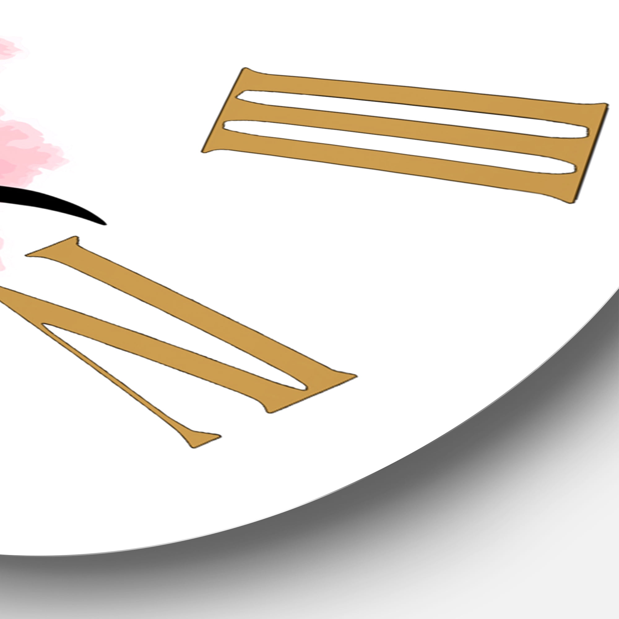 Designart 1 in Quartz Modern/Contemporary Wall Clock