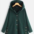 thumbnail image 2 of Chaqueta de algodón de moda para mujer, chaqueta con capucha de longitud media, chaqueta de algodón cálida informal, 2 of 6