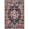 thumbnail image 2 of SAFAVIEH Charleston Zharko Floral Area Rug, Navy/Red, 4' x 6', 2 of 11