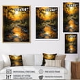 thumbnail image 4 of Designart "Bamboo Whisper Asian beauty IV" Asian Floater Framed Wall Art Living Room, 4 of 7