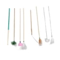 thumbnail image 4 of Kit de 7 plumas para limpieza de oídos con tapete de bambú, limpieza profunda, masaje relajante, eliminación de cerumen., 4 of 14