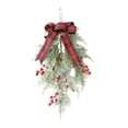 thumbnail image 4 of Christmas Supplies Christmas Decoration Wreath Rattan Crosses Border Holiday Arrangement Simulation Lintel Upside Down Christmas Tree Holiday Shopping Mall Windowses, 4 of 9