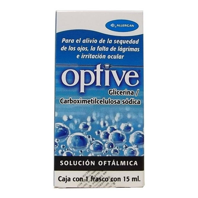 Solución oftálmica Optive 15 ml