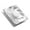 White, variant on Necvior 120mm 12V 1200RPM Quiet Computer Fan PC Fan For Computer PC Case GPU CPU Fan Radiator Cooling Accessories
