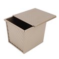 thumbnail image 4 of Corrugated Bread , Carbon Steel Loaf Pan Uniform Heating  Thermal Conductivity Easy To Demould with Lid for Kitchen, 4 of 8
