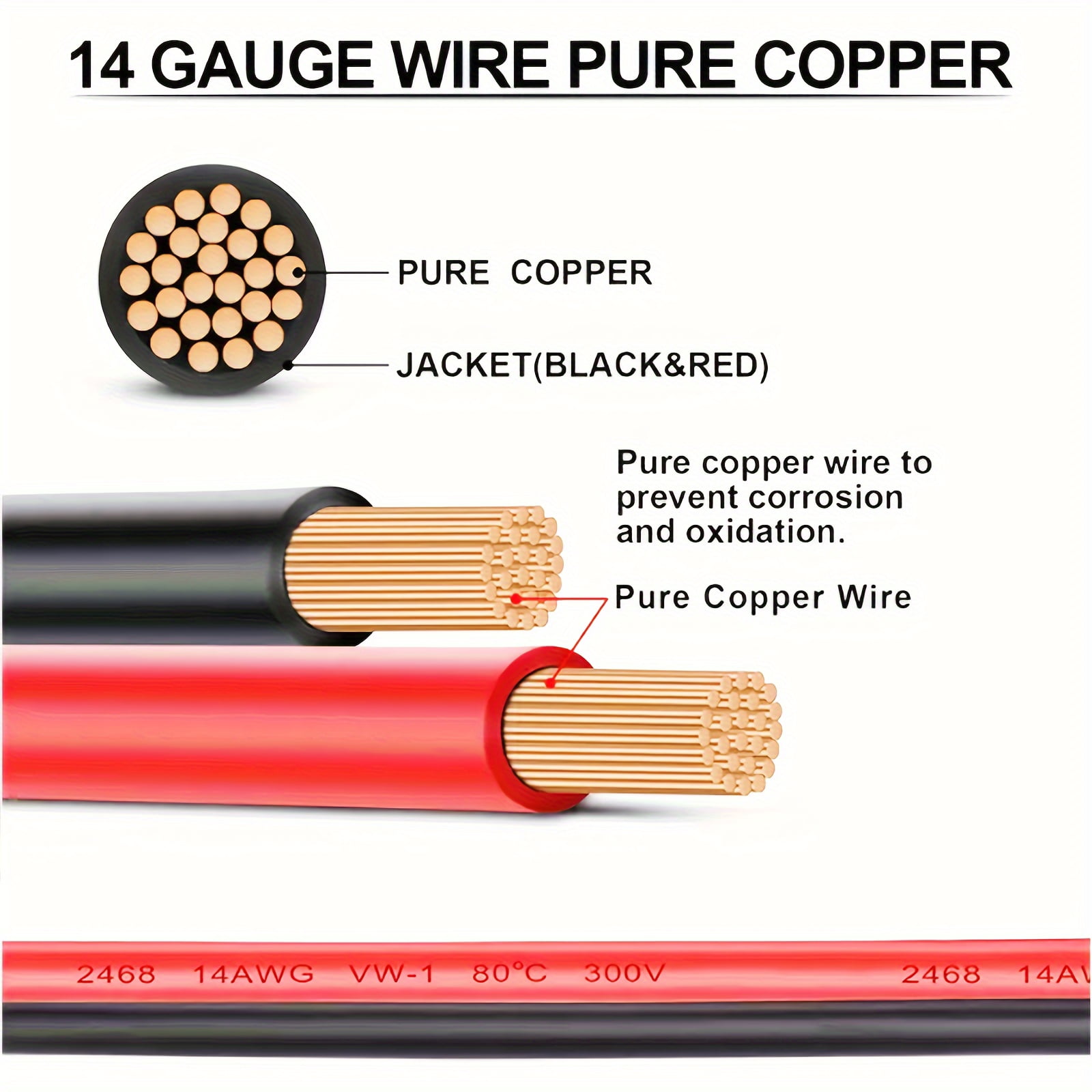 SUGARMOM 20ft Long 14AWG Heavy-Duty MC4 to MC4 Solar Extension Cable - Durable  Weather-Resistant  High-Temperature & Cold-Proof for Reliable RVs and Outdoor Power Systems Connection