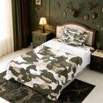 thumbnail image 5 of Manfei Camo Print Mallard Twin Sheets,Classic Camouflage Bedding,3pcs,1 Flat Sheet,1 Fitted Sheet and 1 Pillowcase, 5 of 6
