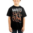 thumbnail image 5 of Bioworld Naruto Shadow Clone Squad Art Boys Black Tee-XS, 5 of 7