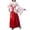 White, variant on Girls' Ancient Chinese Traditional Hanfu Dress Fancy Dress Christmas Party Dress Festival Party Photo Attire