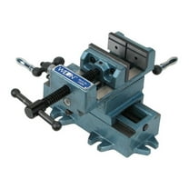 Wilton Tools WIL-11693 3 Inch Jaw Width Cross Slide Drill Press Vise, Blue