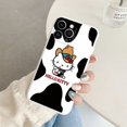 thumbnail image 1 of Cartoon Phone Case for For Apple iphone 15 Pro Max 15 Plus Girls Anti-drop Cinnamoroll Kuromi Hello Kitty Silicone Siling Cover ZR, 1 of 7