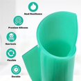 thumbnail image 5 of Envoltura de los vasos de la sublimación para la prensa de la taza, envoltura verde de la taza del silicón de 3 gruesos para la prensa del calor Subli, 5 of 5