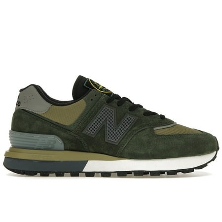 New Balance Men's 574 Legacy Stone Island Dark Green Running Shoes, from StockX