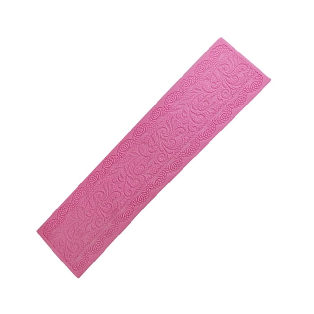 Yuarrent Molde de encaje para panadería casera, accesorio para hacer artesanías de azúcar, diseño en relieve, herramientas para hornear postres, Artesanía Yuarrent HA062258-00