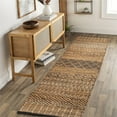 thumbnail image 7 of Surya Santa Barbara SBB-2306 30x96" Runner Global Fabric Area Rug in Tan/Black, 7 of 7