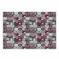 thumbnail image 1 of Mid Century Cutting Board, Rich Pattern of Motifs from Fifties Groovy and Unusual Forms Checkered Design, Decorative Tempered Glass Cutting and Serving Board, Small Size, Multicolor, by Ambesonne, 1 of 1