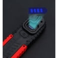 thumbnail image 3 of Luz de trabajo LED recargable, lámpara de inspección frontal COB LED de 5 W con gancho y base magnética para coche, camping y emergencias (roja), 3 of 5