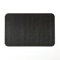 thumbnail image 1 of Mantel de cuero PU grueso Matsuzay individual lavable antideslizante Negro, 1 of 6