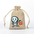 thumbnail image 4 of Home Textile Storage Halloween Glow In The Dark Drawstring Bag Linen Storage Pouch For Candy Jewelry Perfume for Trick or Parties, 4 of 6