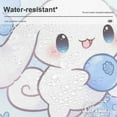 Cinnamoroll Anime Dog Round Tablecloth，Waterproof Stain and Wrinkle