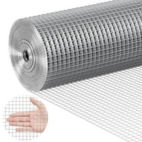 VEVOR Hardware Cloth, 1/2 inch 24in x 100 ft 19 Gauge, Hot Dipped Galvanized Wire Mesh Roll, Chicken Wire Fencing, Wire Mesh for Rabbit Cages, Garden, Small Rodents
