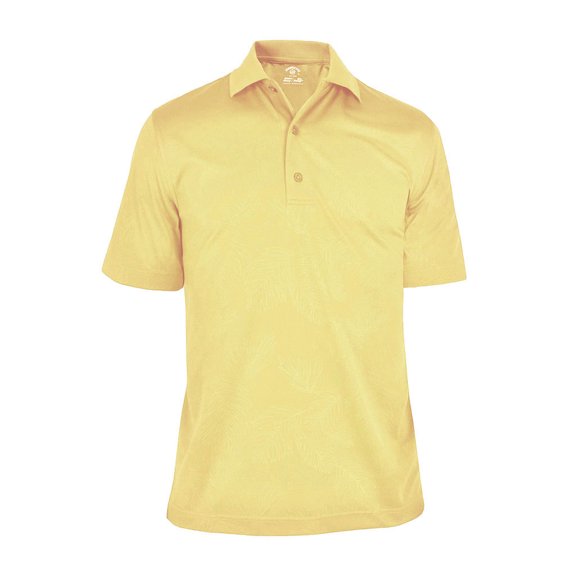 Monterey Club Men's Vanish Emboss Texture Golf Polo Shirt #1279