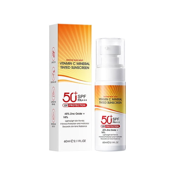 Sun Protection And Isolation Cream Protection Non-greasy And Concealing Sunscreen 60ml