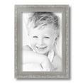 thumbnail image 2 of ArtToFrames 9x13" Classic Silver Picture Frame, Silver Wood Poster Frame, with Regular Glass and Foam Backing 3/16 inch (FBPL-4926), 2 of 7