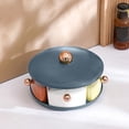 thumbnail image 3 of Tumotour Rotating Combination Box PET Material Kitchen Box Five Compartment Seasoning Storage Box, 3 of 6