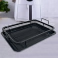 thumbnail image 5 of Microwave Baking Tray with Clip, BBQ Baskets Air Fryer Basket High Temperature Oil Filter Dish Food Cooling Rack, 5 of 6