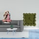 thumbnail image 2 of Letrero de mesa,Decoración de escritorio acrílica Rincón festivo Decoración del hogar,Decoración de fiesta Adorno de escritorio Chimenea,Reloj de pared,Reloj de pared decorativo para baño, 2 of 8