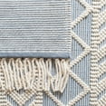 thumbnail image 6 of SAFAVIEH Natura Roxanne Geometric Striped Area Rug, Blue/Ivory, 4' x 6', 6 of 9