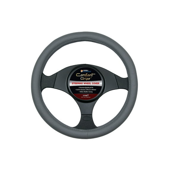 Comfort Grips Steering Wheel Cover - Sedona Grip Small (13.5 - 14.4) Grey