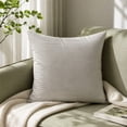 thumbnail image 7 of Stripes Plaid Throw Pillows 18X18 Spring Summer Decorative Pillow Decor for Couch Sofa and Porch Chair Green, 7 of 7