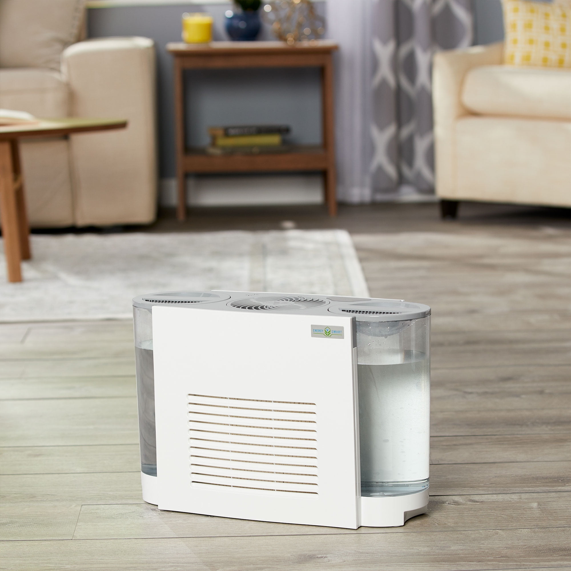 Vornado EVDC500 Energy Smart Evaporative Humidifier with Automatic Shut-off, 2 Gallon Capacity, LED Display
