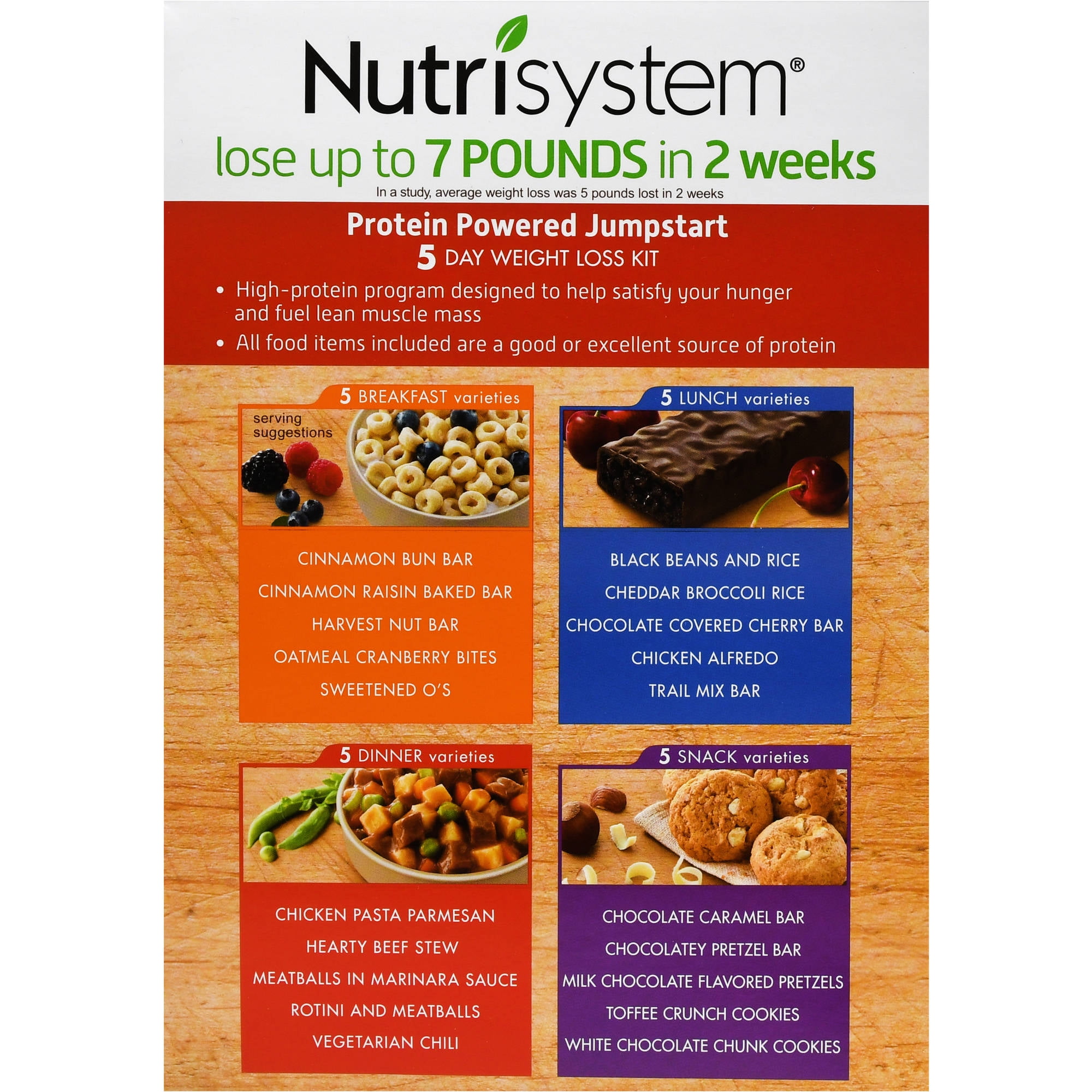 Nutrisystem® 5 Day Protein Powered Jumpstart Weight Loss Kit ORIGINAL
