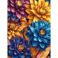 thumbnail image 5 of Painting by Numbers kit Bright dahlias with extra metallic paints KHO3305, 5 of 5