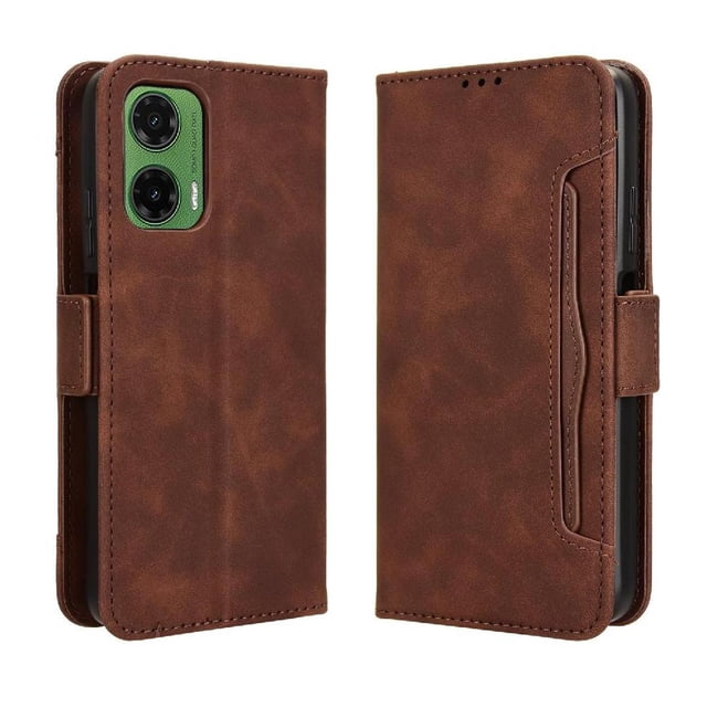 Funda Tipo Billetera GANGXUN para Motorola MOTO G35 5G – Tapa Flip con Tarjetero