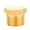 1/4", variant on Hexagonal End Caps Plug Brass Pipe Plug Fitting Connector Male Thread Coupler Pipe Plumbing Fitting Adapters Enduring