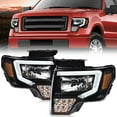 thumbnail image 4 of CROSSDESIGN LED DRL Headlights Fit for Ford F150 2009-2014 Headlamps, 4 of 10