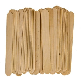  1000 Pcs Wooden Wax Sticks - Round Waxing Applicator Sticks -  Lip Nose Eyebrow Waxing Spatulas Sticks - Wood Double Sided Sticks for Hair  Removal Skin Spa Home Use Facial