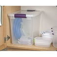 thumbnail image 4 of Sterilite 17631706 27-Quart ClearView Latch Box Storage Tote Container (30 Pack), 4 of 7